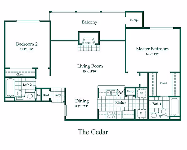 B2 Upgrade 272 floor plan